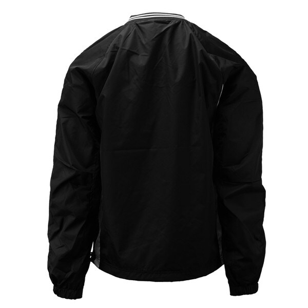 Utah State Aggies V-Neck Windbreaker Black